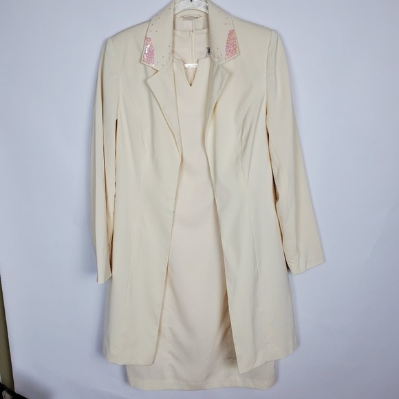 2 pc Wedding Bridal suit Mother of the Bride/Groom US size 10 - Picture 4 of 7